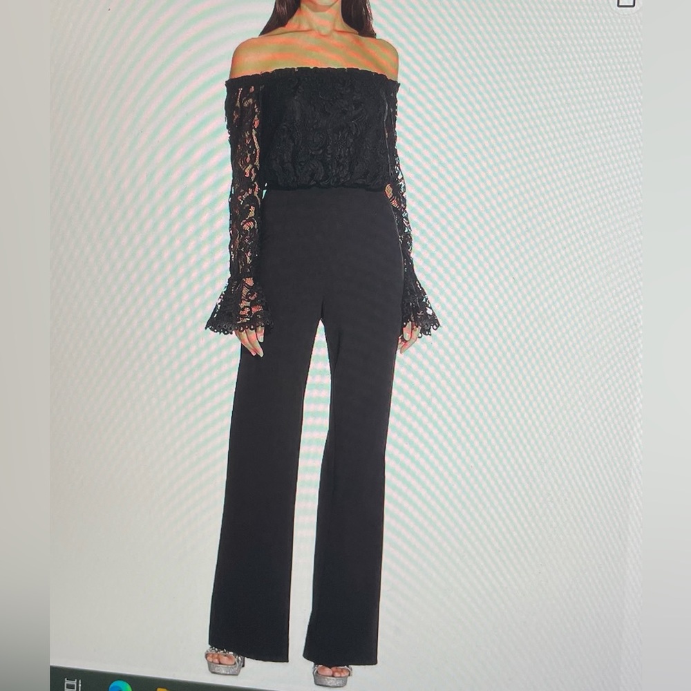 Off the shoulder jumpsuit